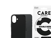 CARE by PanzerGlass Case Feature Double Defence Black iPhone 16