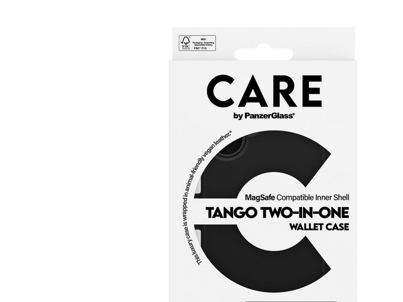 CARE by PanzerGlass Case Feature Tango Two-in-One Wallet Case iPhone 16 Plus