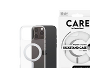 CARE by PanzerGlass Case Feature Silver Kickstand & MagSafe iPhone 16 Pro Max