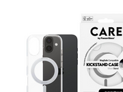 CARE by PanzerGlass Case Feature Silver Kickstand & MagSafe iPhone 16