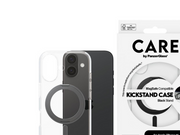 CARE by PanzerGlass Case Feature Black Kickstand & MagSafe iPhone 16