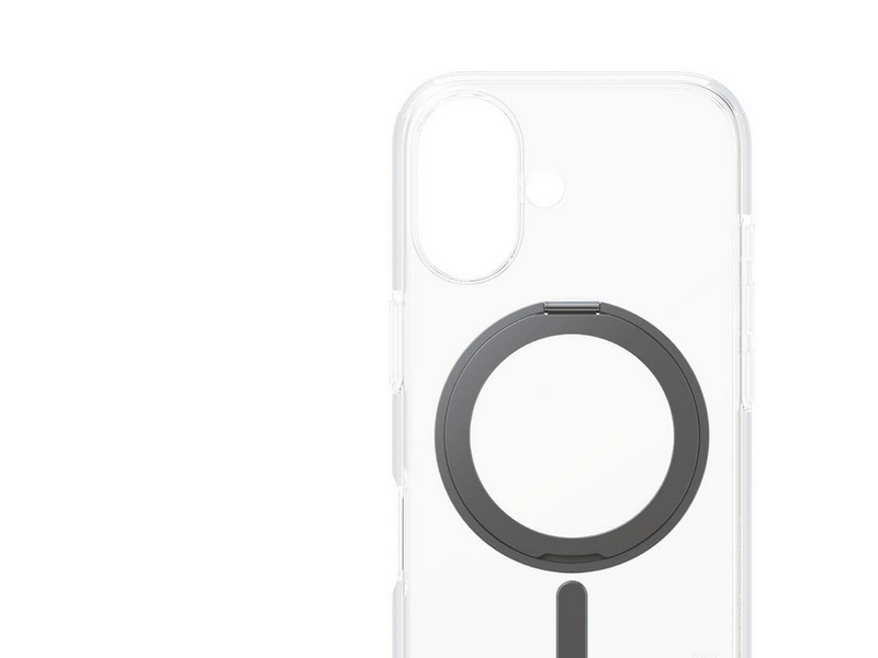 CARE by PanzerGlass Case Feature Black Kickstand & MagSafe iPhone 16