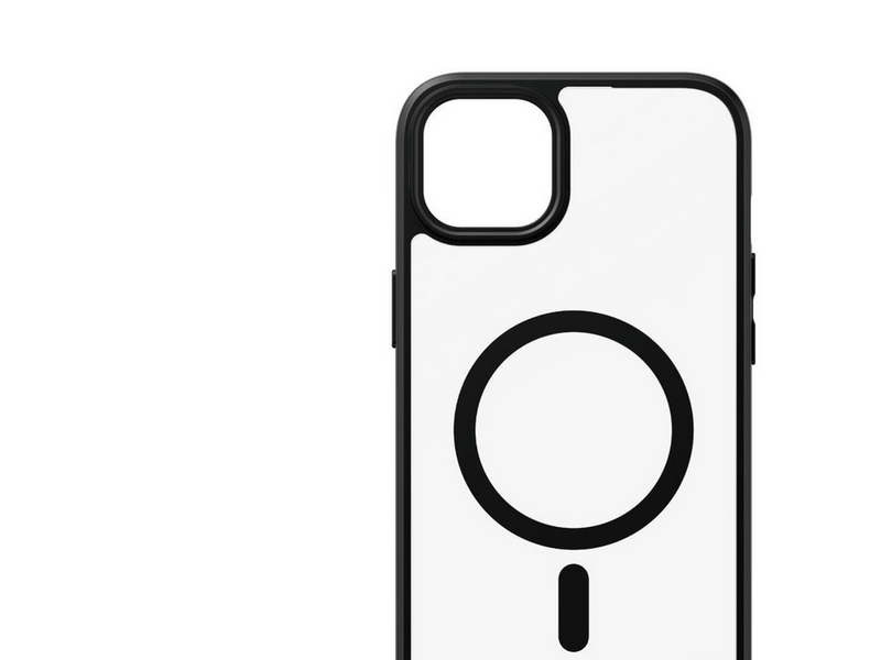 CARE by PanzerGlass Flagship Case Transparent Urban Combat w. Black MagSafe iPhone 15 Plus