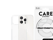 CARE by PanzerGlass Flagship Case Transparent Urban Combat w. Clear Frame iPhone 15 Pro