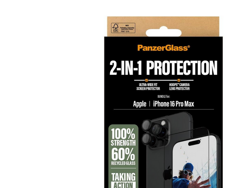 PanzerGlass 2-in-1 Bundle iPhone 16 Pro Max