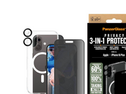 PanzerGlass 3-in-1 Privacy Protection Bundle iPhone 16 Plus