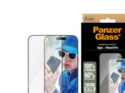 PanzerGlass Screen Protector iPhone 16 Pro | Ultra-Wide Fit