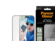 PanzerGlass Ceramic Screen Protector iPhone 16 Pro | Ultra-Wide Fit