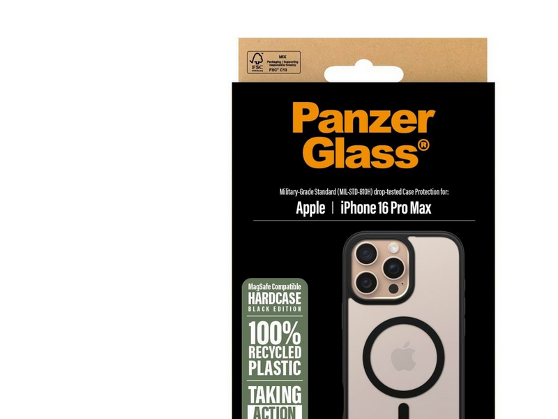 PanzerGlass HardCase Black MagSafe iPhone 16 Pro Max