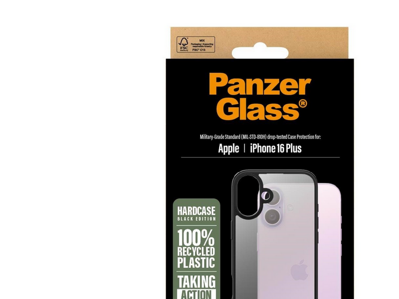 PanzerGlass HardCase Black iPhone 16 Plus