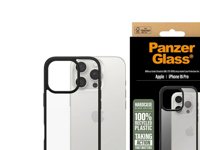 PanzerGlass HardCase Black iPhone 16 Pro