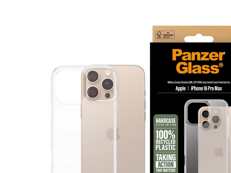 PanzerGlass HardCase Transparent iPhone 16 Pro Max