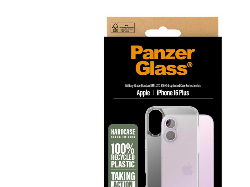 PanzerGlass HardCase Transparent iPhone 16 Plus