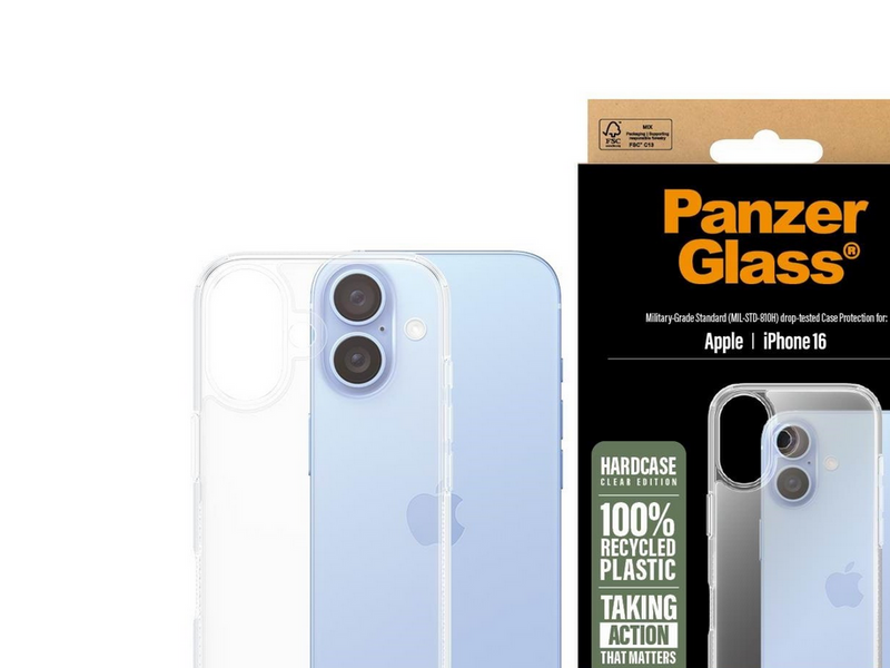 PanzerGlass HardCase Transparent iPhone 16