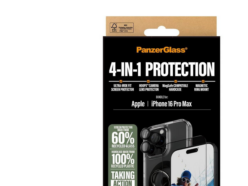 PanzerGlass 4-in-1 Protection Bundle iPhone 16 Pro Max