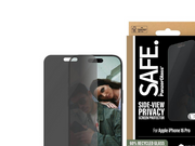 SAFE by PanzerGlass Privacy Screen Protector iPhone 16 Pro | Ultra-Wide Fit
