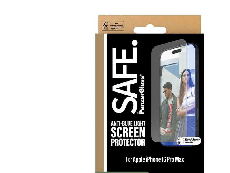 SAFE by PanzerGlass EyeCare Screen Protector iPhone 16 Pro Max | Ultra-Wide Fit