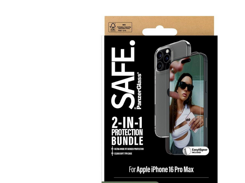 SAFE by PanzerGlass 2-in-1 Protection Bundle iPhone 16 Pro Max
