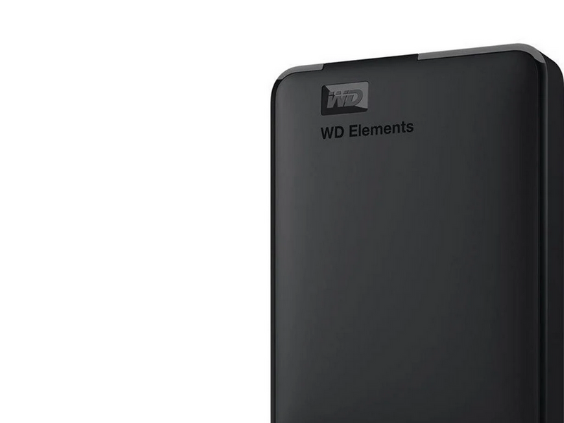 WD Elements Portable U3 - Extern Festplatte - 6TB - Schwarz