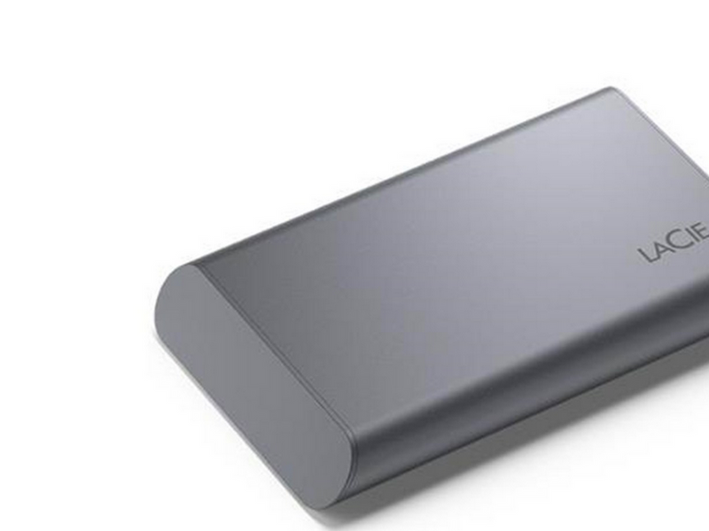 LaCie Mobile Secure STKH2000800 - SSD - High Performance - 2 TB - USB 3.2 Gen 2