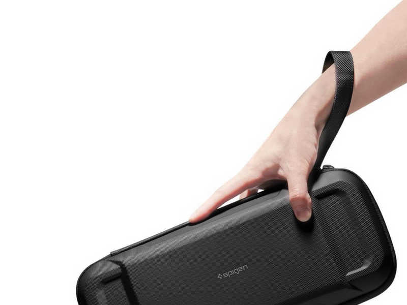 Spigen Rugged Armor Pro Pouch - black - Sony Playstation Portal - Miscellaneous Zubehör für Spielkonsole - PlayStation Portal