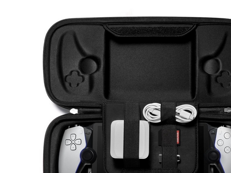 Spigen Rugged Armor Pro Pouch - black - Sony Playstation Portal - Miscellaneous Zubehör für Spielkonsole - PlayStation Portal