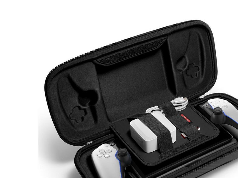 Spigen Rugged Armor Pro Pouch - black - Sony Playstation Portal - Miscellaneous Zubehör für Spielkonsole - PlayStation Portal