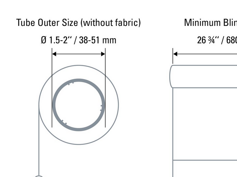 Eve MotionBlinds Upgrade Kit for Roller Blinds (Matter)