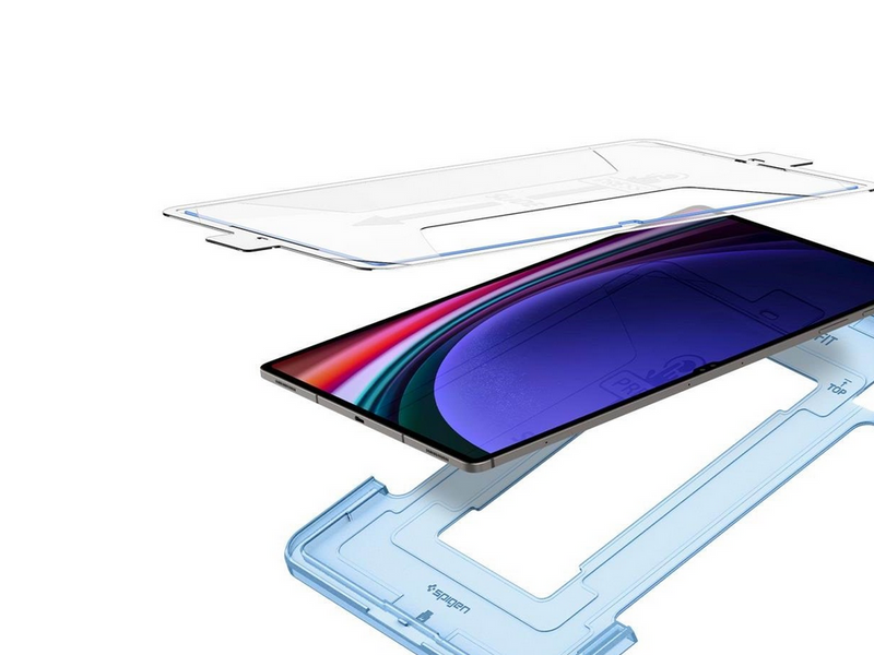 Spigen Glass tR EZ Fit 1 Pack - Samsung Galaxy Tab S10/S9 Ultra