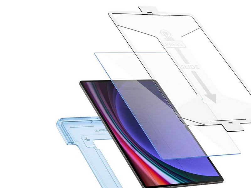 Spigen Glass tR EZ Fit 1 Pack - Samsung Galaxy Tab S10/S9 Ultra