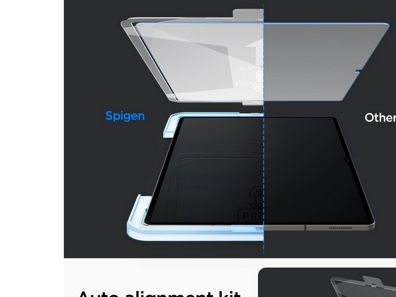 Spigen Glass tR EZ Fit 1 Pack - Samsung Galaxy Tab S10/S9 Ultra