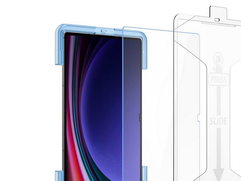 Spigen Glass tR EZ Fit 1 Pack - Samsung Galaxy Tab S10/S9 Ultra