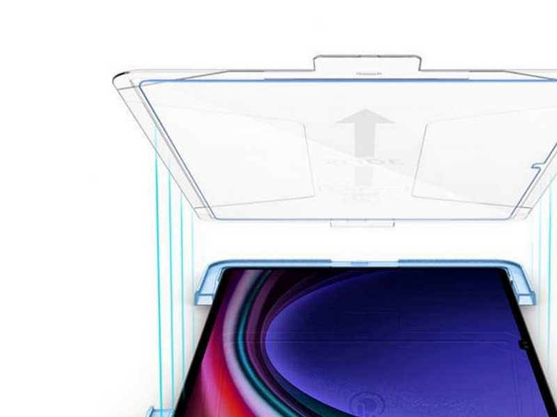 Spigen Glass tR EZ Fit 1 Pack - Samsung Galaxy Tab S10/S9 Ultra
