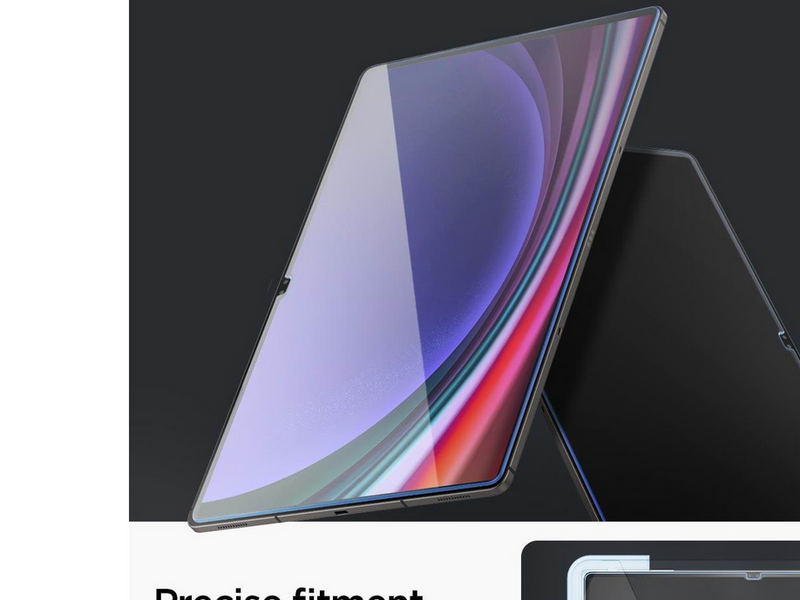Spigen Glass tR EZ Fit 1 Pack - Samsung Galaxy Tab S10/S9 Ultra