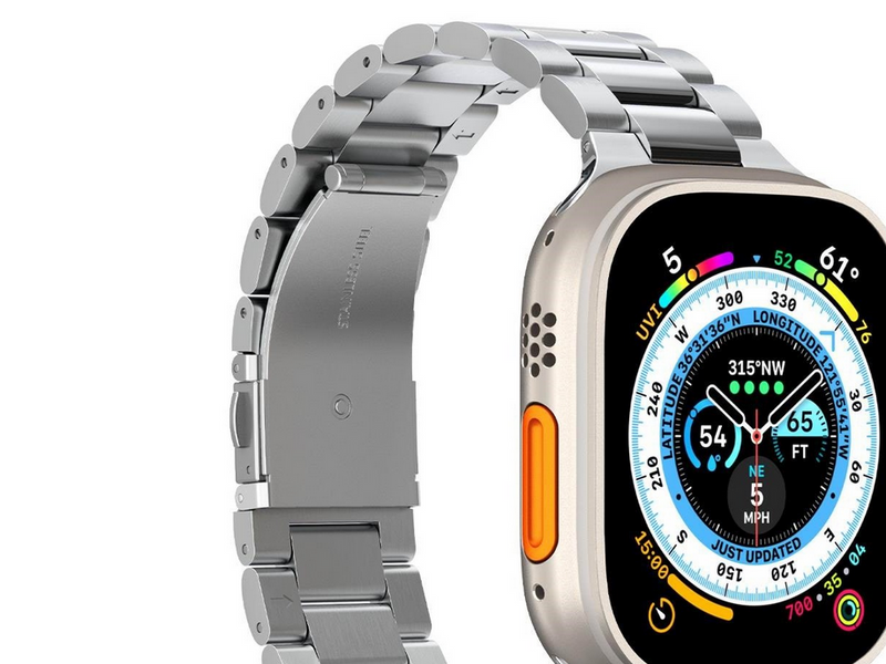 Spigen Modern Fit 316L Band - silver - Apple Watch 49mm/46mm/45mm/44mm