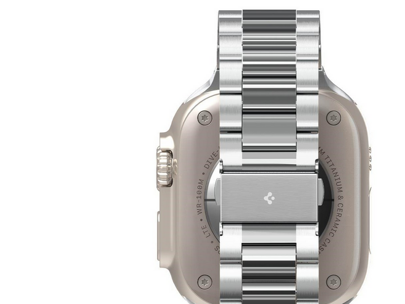 Spigen Modern Fit 316L Band - silver - Apple Watch 49mm/46mm/45mm/44mm