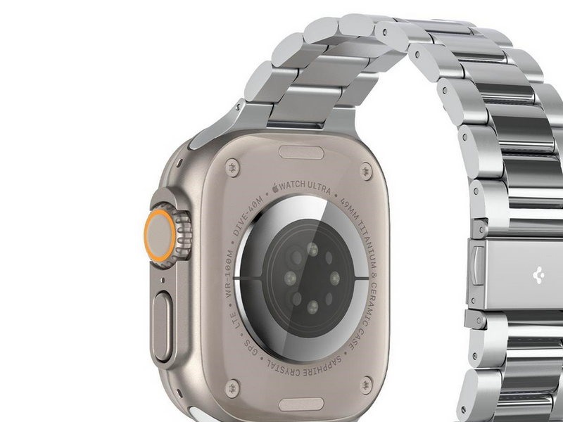 Spigen Modern Fit 316L Band - silver - Apple Watch 49mm/46mm/45mm/44mm