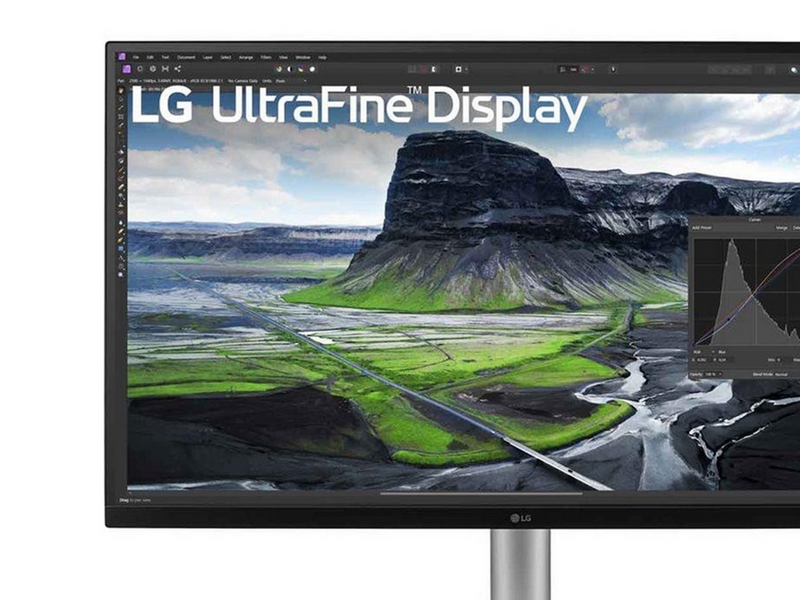 32" LG UltraFine 32UQ850V-W - 3840x2160 (4K) - 60Hz - IPS - 90W USB-C - KVM switch