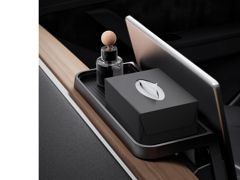 Spigen Tesla Under Screen Storage Organizer - black - Tesla Model Y/3