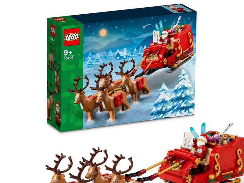 LEGO 40499 Schlitten des Weihnachtsmanns