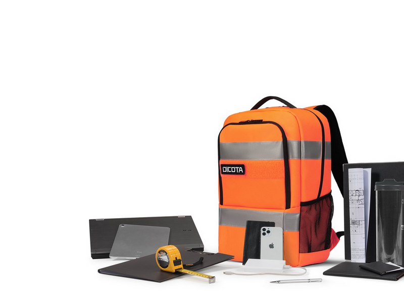 Dicota HI-VIS Rucksack - 24 Litern | Orange