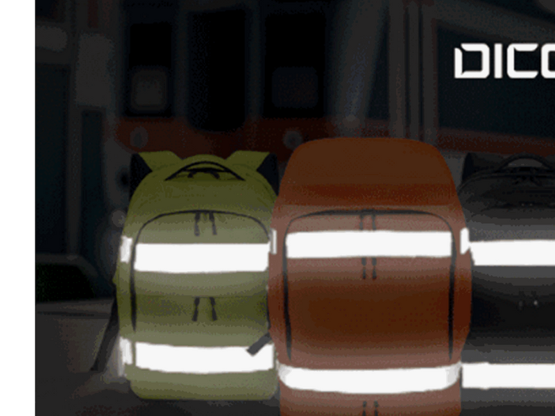 Dicota HI-VIS Rucksack - 24 Litern | Orange
