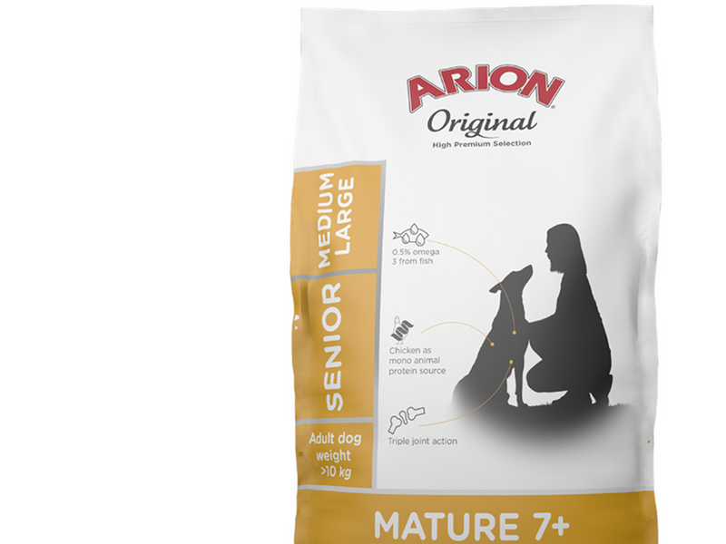 ARION original mature 7+ medium/large 12 kg