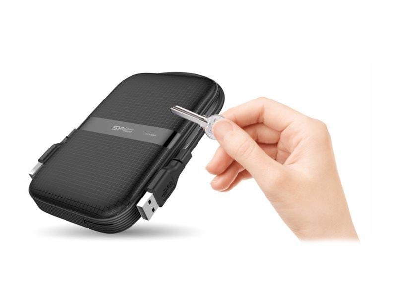 Silicon Power Armor A60 - Extern Festplatte - 5TB - Schwarz