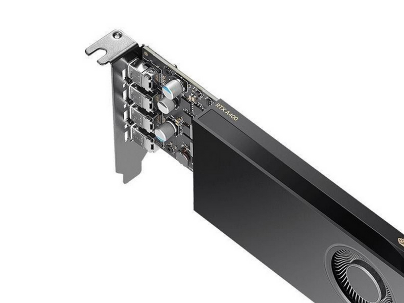 PNY RTX A400 Small Box - 4GB GDDR6 RAM - Grafikkarte