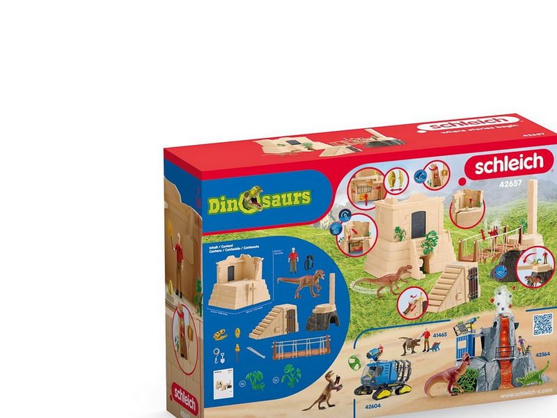 Schleich Eroberung des Dino-Tempels