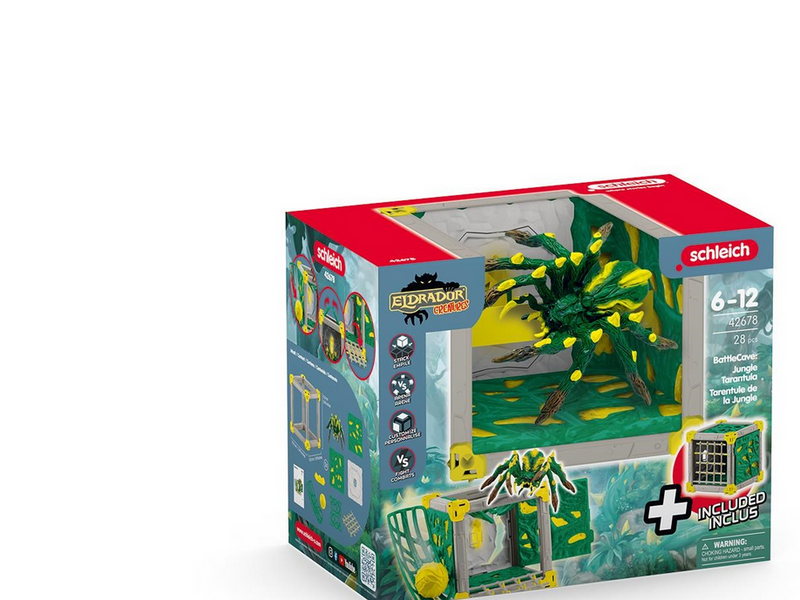 Schleich BattleCave Dschungel-Spinnenvogel