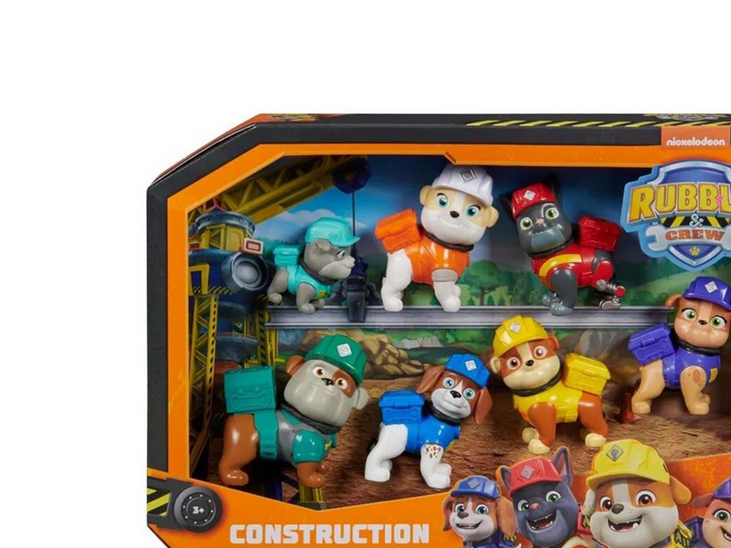 Paw Patrol Rubble & Crew Figure Gift Pack