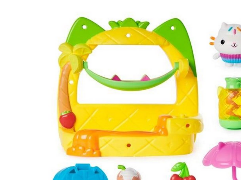 Gabby's Dollhouse Cakey’s Fruit Smoothie Balcony Playset