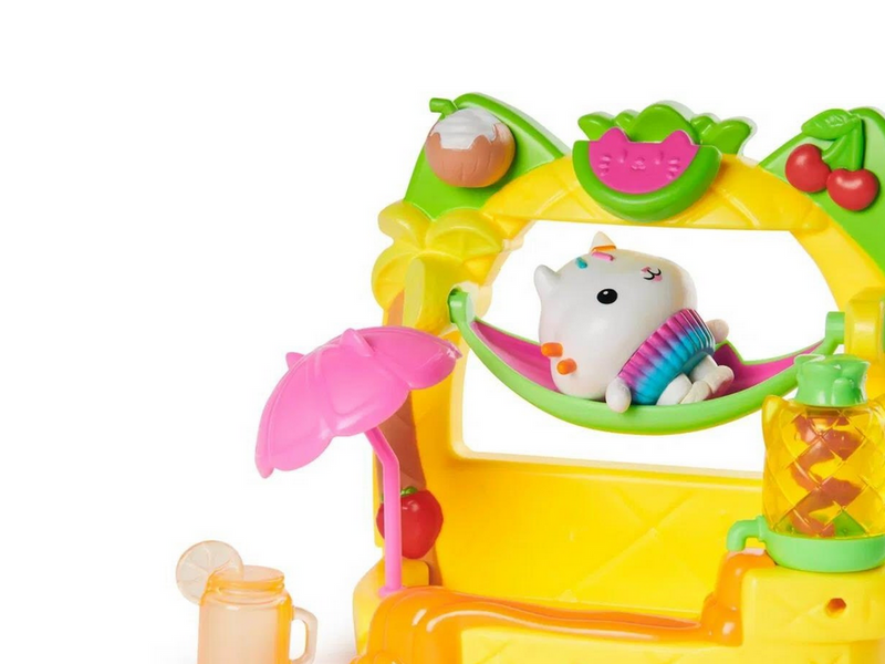 Gabby's Dollhouse Cakey’s Fruit Smoothie Balcony Playset